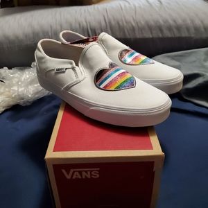 BOGO Vans Asher Slip Ons Size 7.5